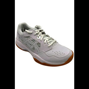 Asics White and Gray Athletic Sneakers